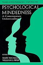 Psychological mindedness : a contemporary understanding