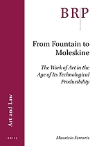 From Fountain to Moleskine : the work of art in the age of its technological producibility
