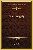 Cato : a tragedy