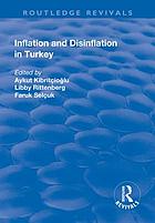 Inflation and disinflation in Turkey