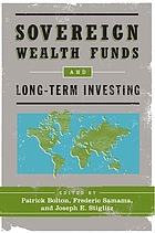 Sovereign wealth funds and long-term investing