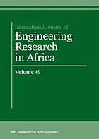 International Journal of Engineering Research in Africa Vol. 49