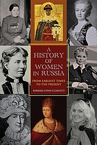 A history of women in Russia from earliest times to the present