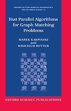 Fast parallel algorithms for graph matching problems