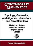 Topology, geometry, and algebra : interactions and new directions : Conference on Algebraic Topology in honor of R. James Milgram, August 17-21, 1999, Stanford, California