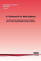 A framework for web science