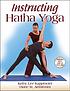 Instructing hatha yoga Instructing hatha yoga