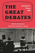 The great debates : background, perspective, effects