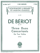 Three duos concertants for two violins, op. 57