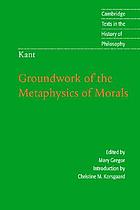 Foundations of the metaphysics of morals, and What is enlightenment?