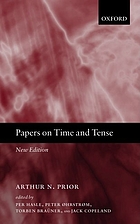Papers on time and tense