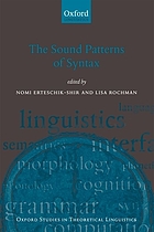 The sound patterns of syntax