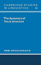 Dynamics of focus structure