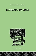 Leonardo da Vinci and a memory of his childhood. The standard ed. translated from the German