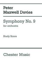 Symphony no. 9 (2012) for orchestra