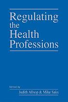 Regulating the health professions