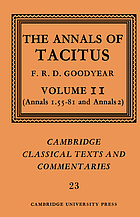 The Annals of Tacitus, books 1-6