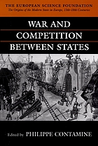 War and competition between states