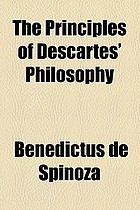 The principles of Descartes' philosophy