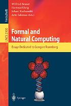 Formal and natural computing : essays dedicated to Grzegorz Rozenberg