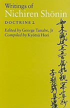 Writings of Nichiren Shōnin : Doctrine 2