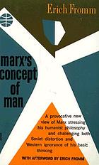 Marx's concept of man ...