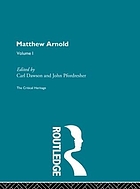 Matthew Arnold, the poetry: the critical heritage