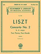 Concerto no. 2, A major, for pianoforte and orchestra