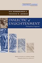 Dialectic of enlightenment : philosophical fragments