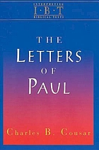 The letters of Paul