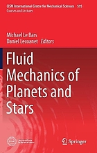 Fluid mechanics of planets and stars