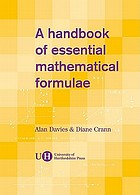 A handbook of essential mathematical formulae
