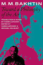 Toward a philosophy of the act