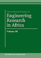 International journal of engineering research in Africa