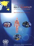 Emerging issues of health and mortality in the Asian and Pacific region