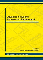 Advances in civil infrastructure engineering II : selected peer reviewed papers from the ACE 2015 - Advances in Civil and Infrastructure Engineering, June 12-13, 2015, Vietri sul Mare, Italy