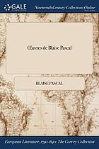 Œuvres de Blaise Pascal