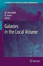 Galaxies in the local volume
