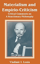Materialism and empirio-criticism : critical comments on a reactionary philosophy