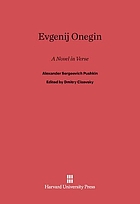 Evgeniĭ Onegin : roman v stikhakh