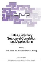 Late Quaternary sea-level correlation and applications