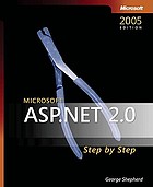Microsoft ASP.NET 2.0 : lépésről lépésre Microsoft ASP.NET 2.0 step by step