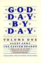 God day by day : following the weekday lectionary God day by day : following the weekday lectionary