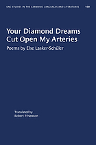 YOUR DIAMOND DREAMS CUT OPEN MY ARTERIES poems by else lasker-schuler