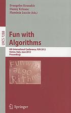Fun with algorithms : 6th International Conference, FUN 2012, Venice, Italy, June 4-6, 2012. Proceedings
