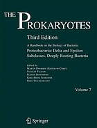 The Prokaryotes Volume 7: Proteobacteria: Delta, Epsilon Subclass