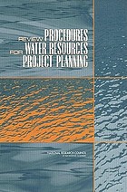 Review procedures for water resources project planning