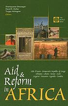 Aid and reform in Africa : lessons from ten case studies
