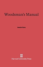 Woodsman's manual