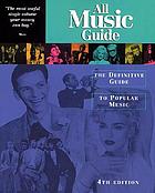 All music guide : the definitive guide to popular music